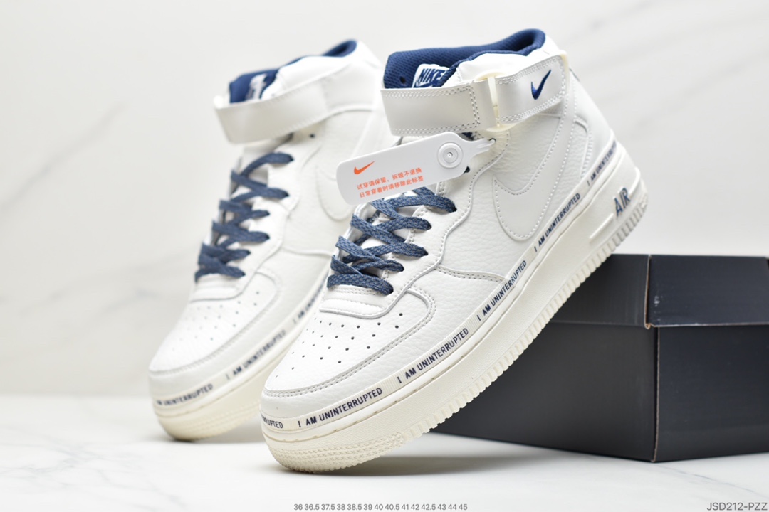 200 耐克Nike Air Force 1 MID’07 三方联名AQ8017-001