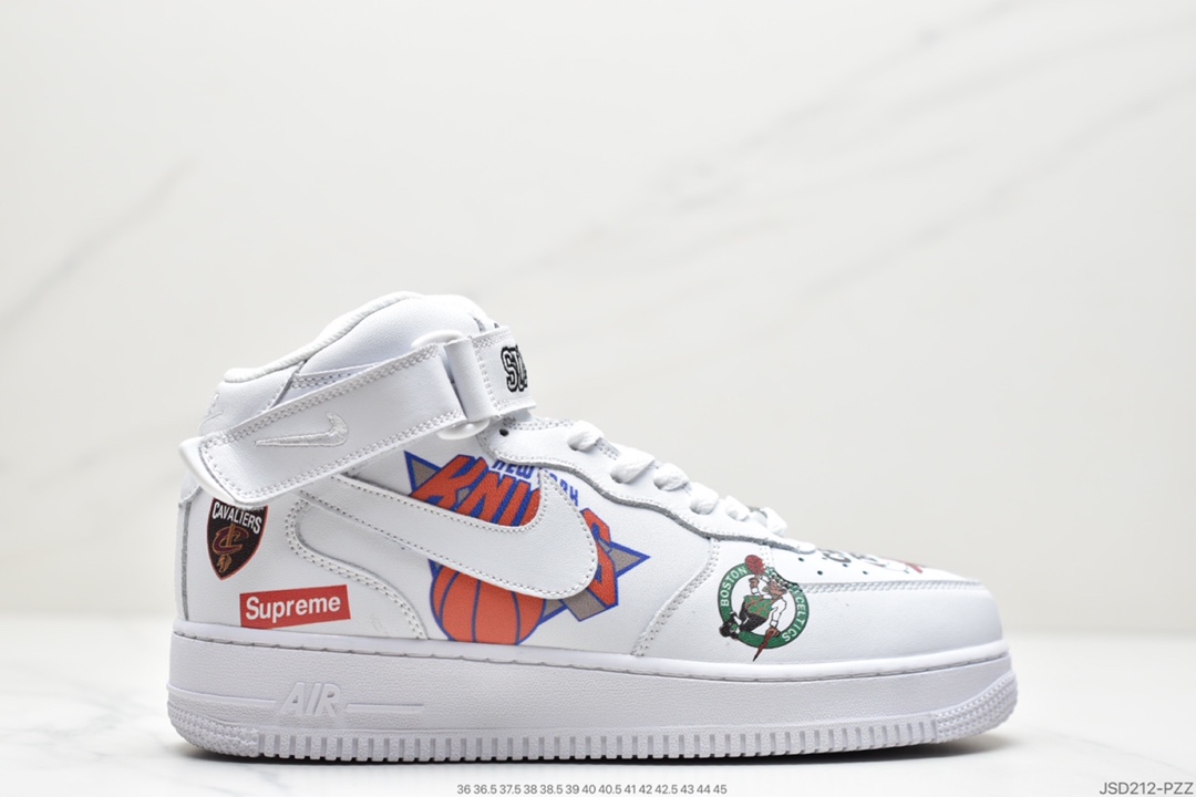 200 耐克Nike Air Force 1 MID’07 三方联名 空军一号AQ8017-001