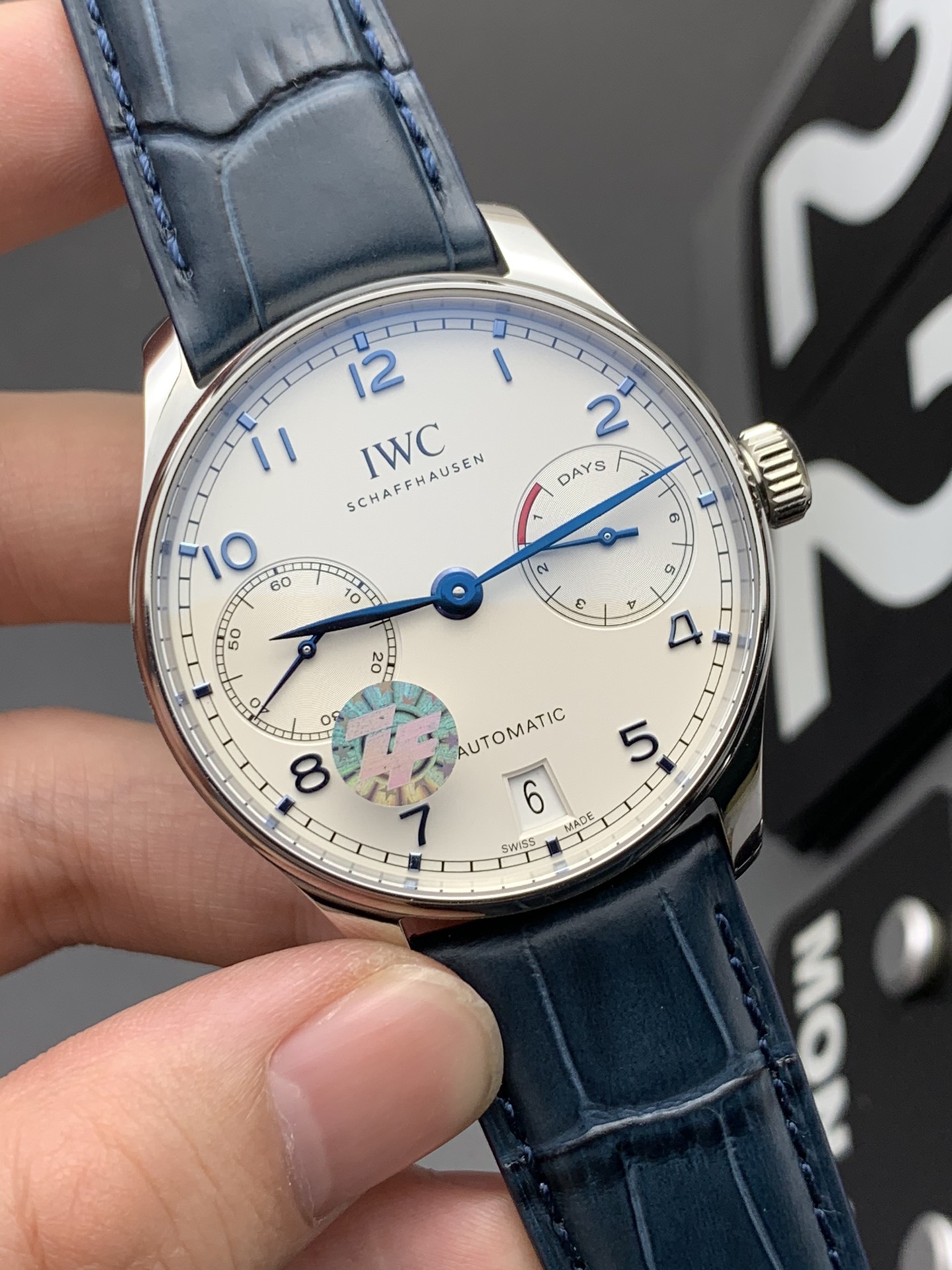 IWC 白面蓝针葡七