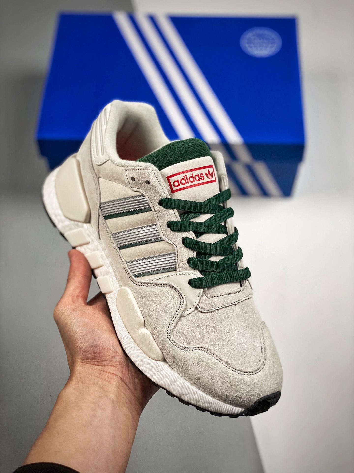 AD Nite Jogger 2019 Boost trébol colaboración corredor nocturno zapatillas de running retro materiales originales de fá…