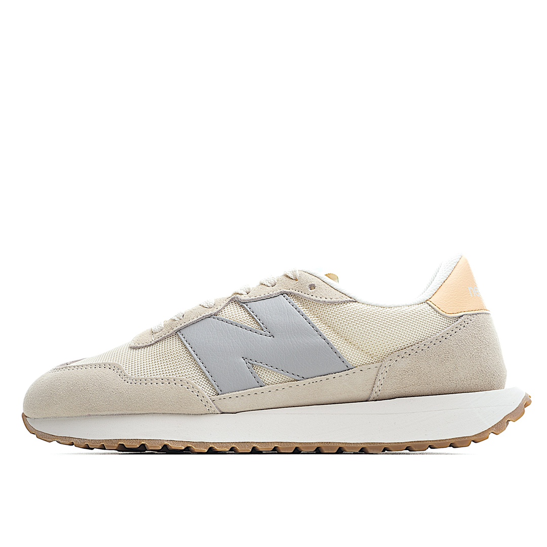 G5 New Balance MS237系列复古休闲运动慢跑 MS237LB1鞋面由透气牛津布料拼接构成 中底高弹EVA发泡材质加持满丁防滑橡胶外底