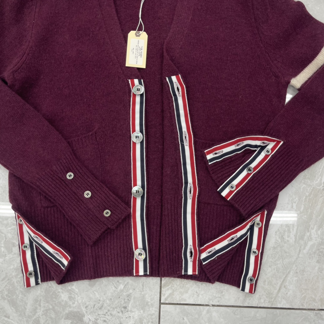 톰브라운 여성 가디건 143034 Thom Browne Cardigan 상세 이미지 9