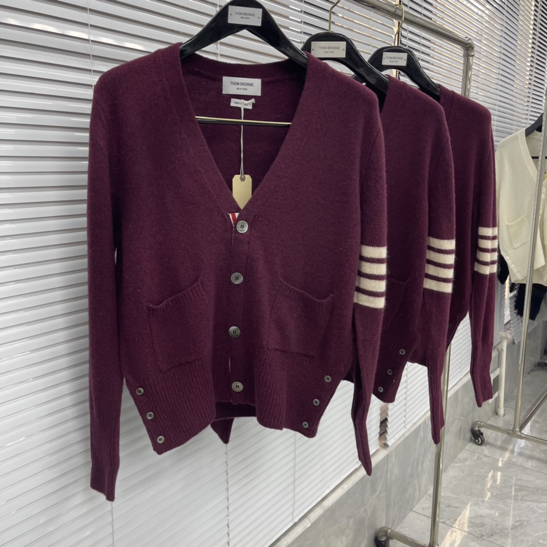 톰브라운 여성 가디건 143034 Thom Browne Cardigan 상세 이미지 8