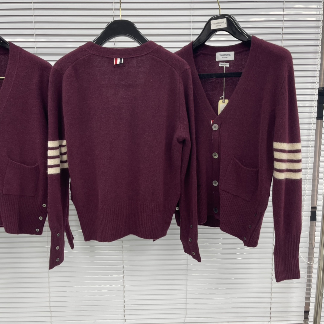 톰브라운 여성 가디건 143034 Thom Browne Cardigan 상세 이미지 4