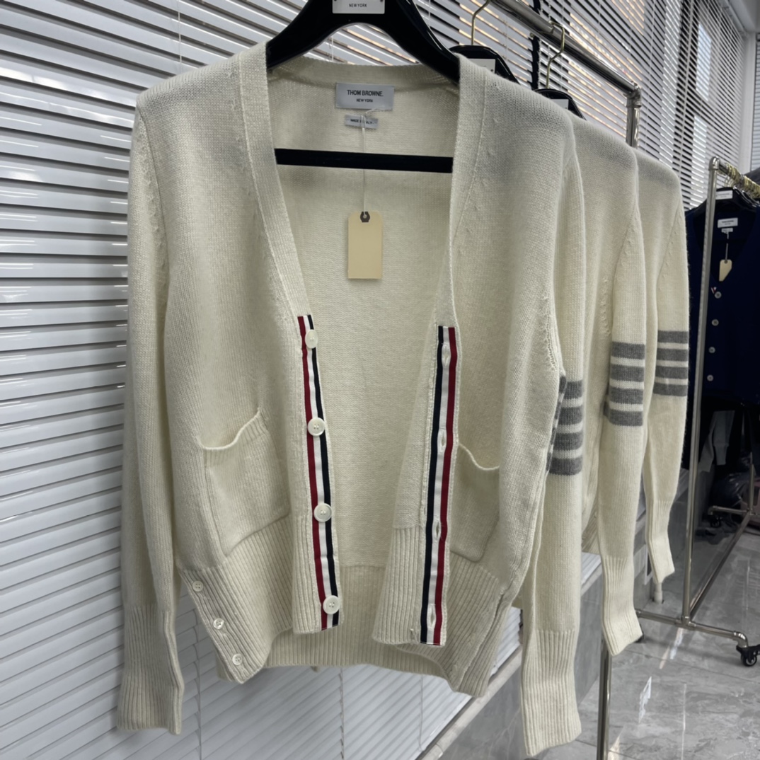 톰브라운 여성 가디건 143036 Thom Browne Cardigan 상세 이미지 5