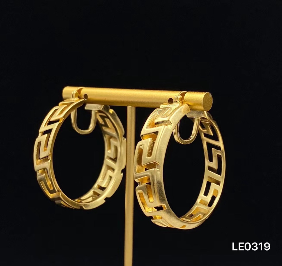 Versace Jewelry Earring Openwork Vintage