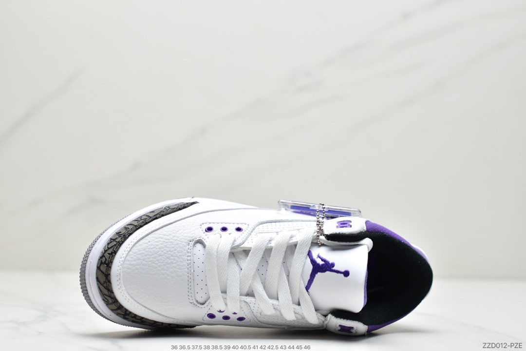 250 AJ3 黑白 藤原浩 迈克尔·AJ3代中帮复古休闲运动文化篮球鞋136064-109