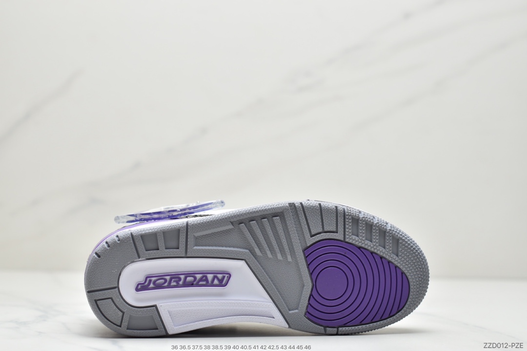 250 AJ3 黑白 藤原浩 迈克尔·AJ3代中帮复古休闲运动文化篮球鞋136064-109