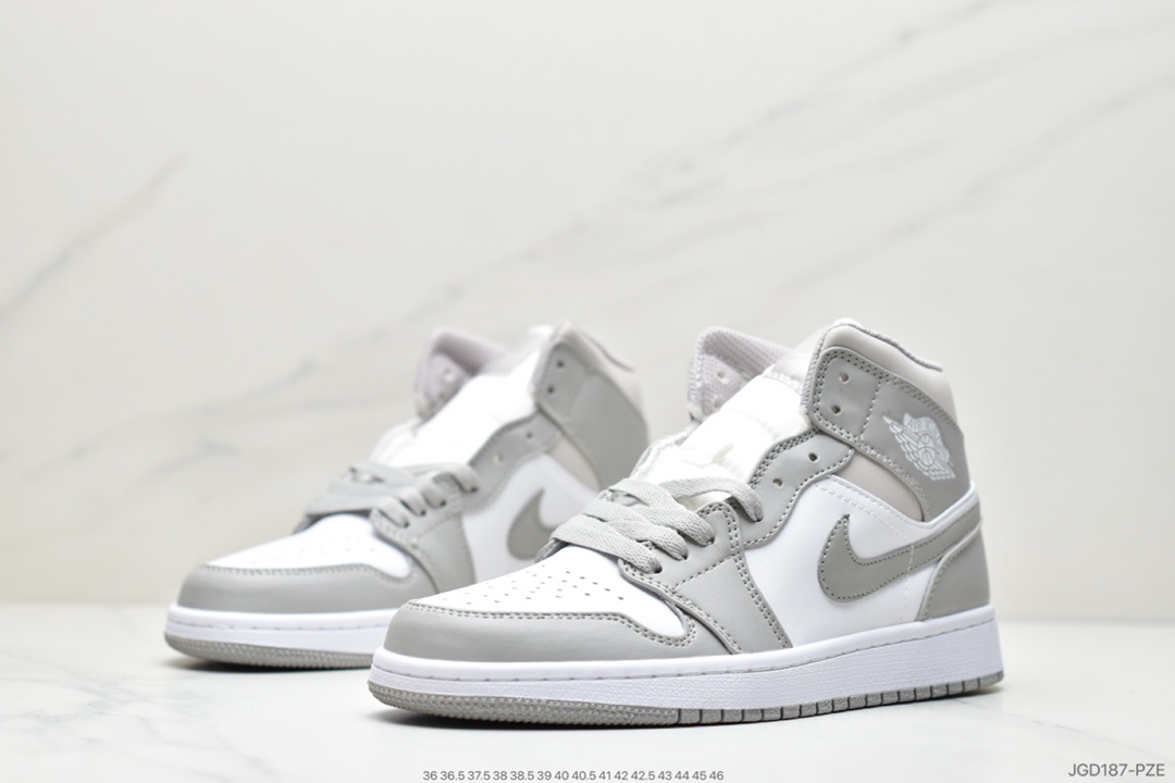 180 Air Jordan 1 Mid “Linen”白褐采用皮革制成554724-082-莆田鞋,莆田鞋货源,高仿鞋,高仿鞋货源,安福档口,莆田高仿鞋,莆田鞋批发,高仿鞋批发,莆田高仿运动鞋,高仿运动鞋,莆田运动鞋 180 Air Jordan 1 Mid “Linen”白褐采用皮革制成554724-082