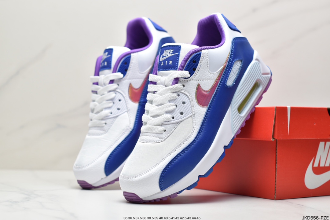160 耐克NK Air Max 90 “Easter”彩蛋 蓝紫  CT3623-100