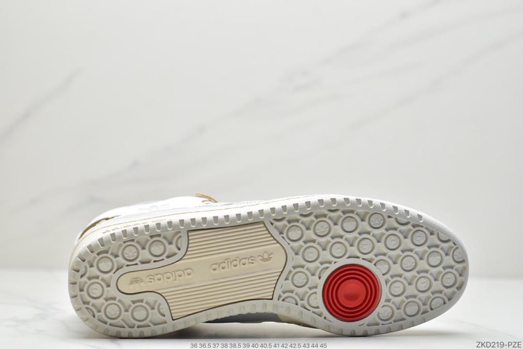 270 阿迪达斯运动鞋三叶草男子 FORUM 84 HIGH高帮绑带休闲鞋 HO2575