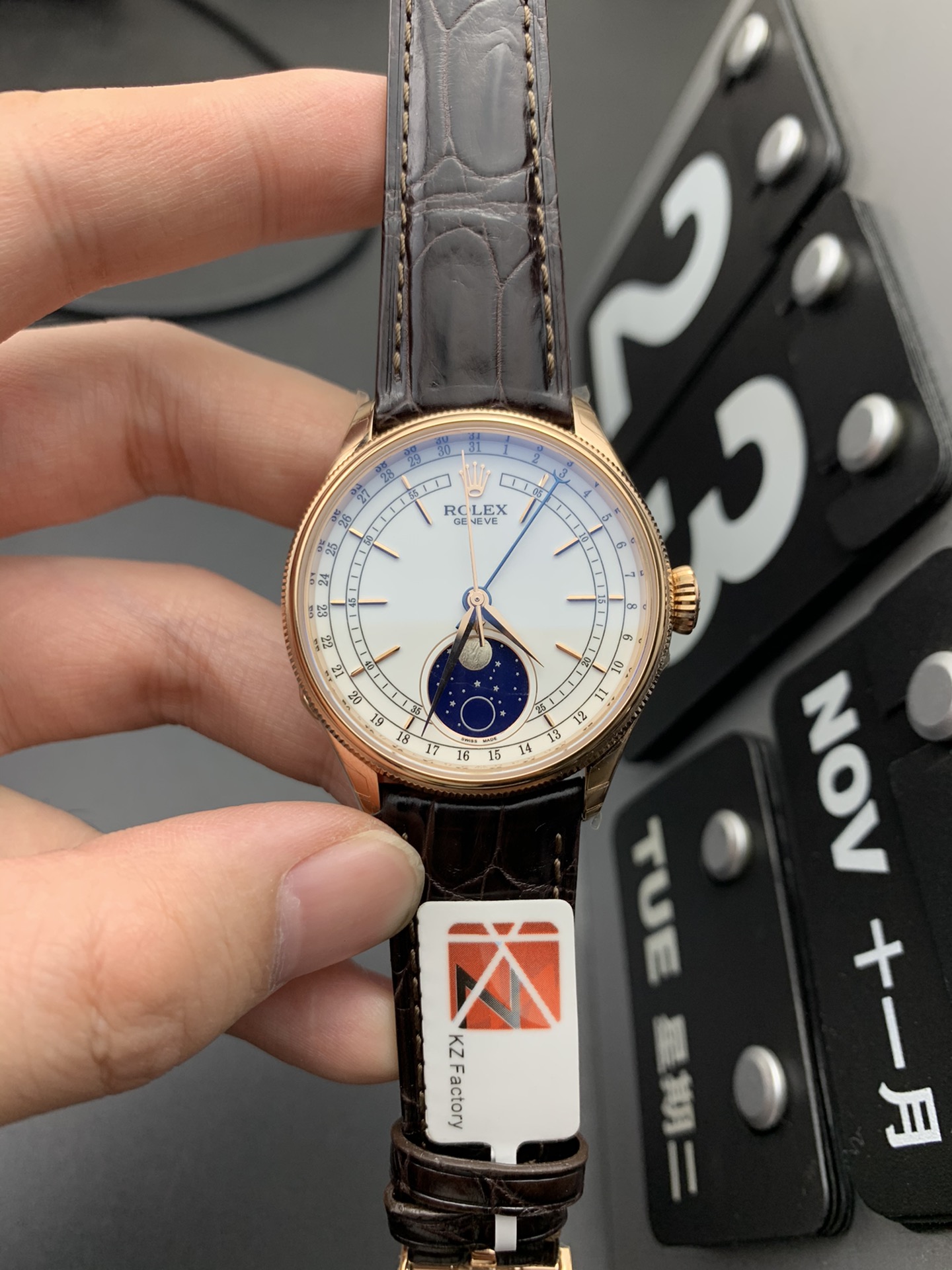 Rolex KZ 切利尼月相