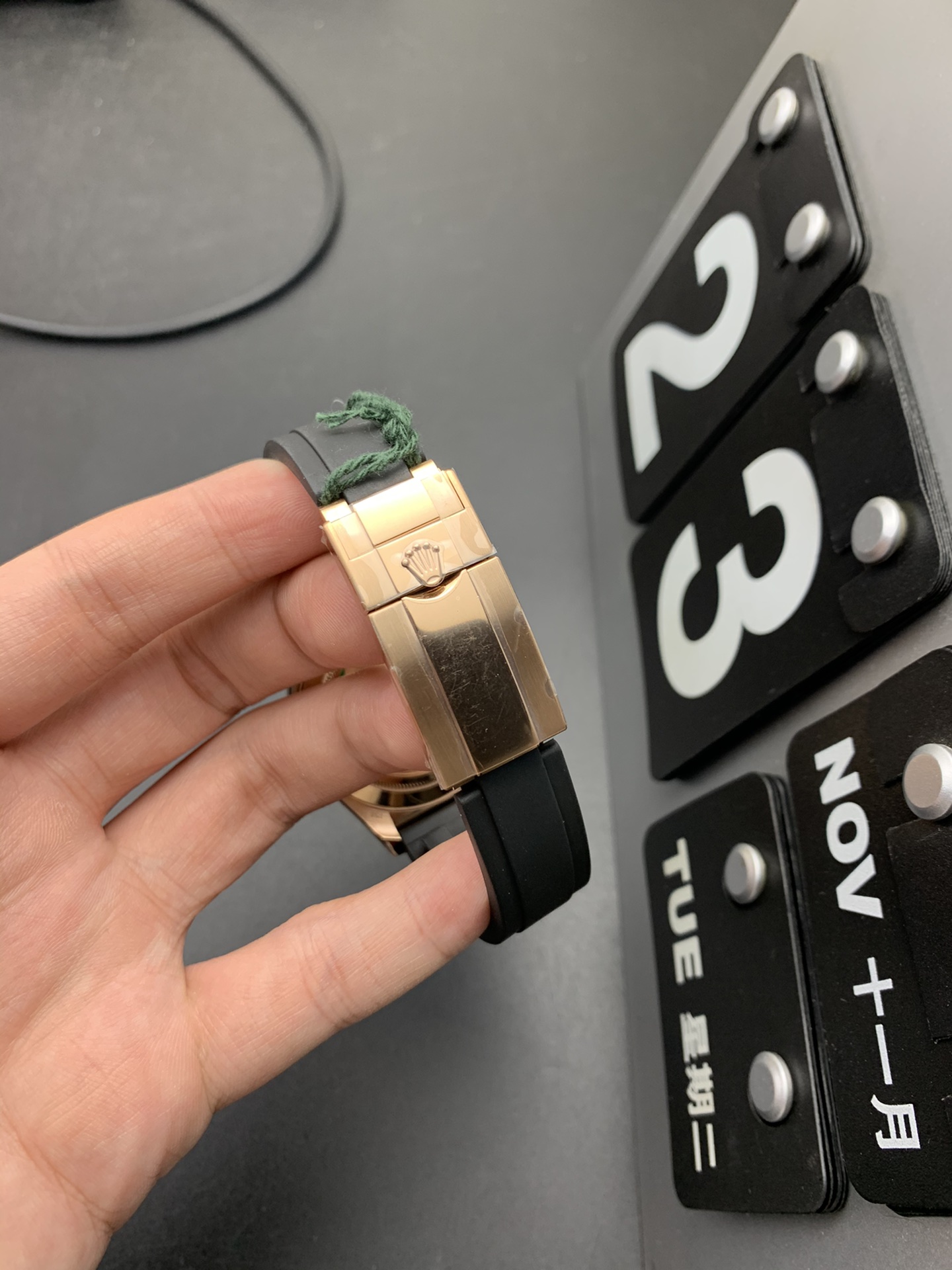 Rolex 13.1玫瑰金迪