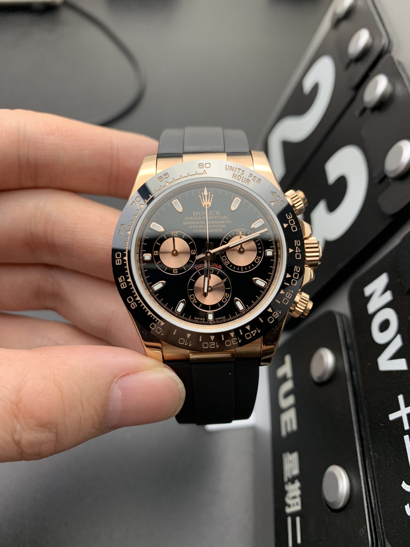 Rolex 13.1玫瑰金迪