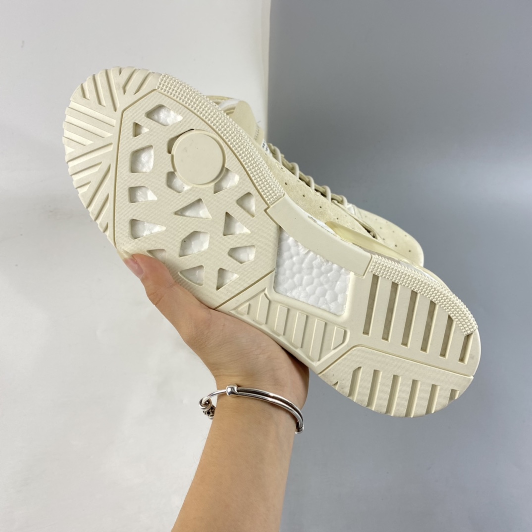 P240  Adidas Rivalry RM Low Boost 条纹撞色厚底高帮休闲板鞋 FV5026