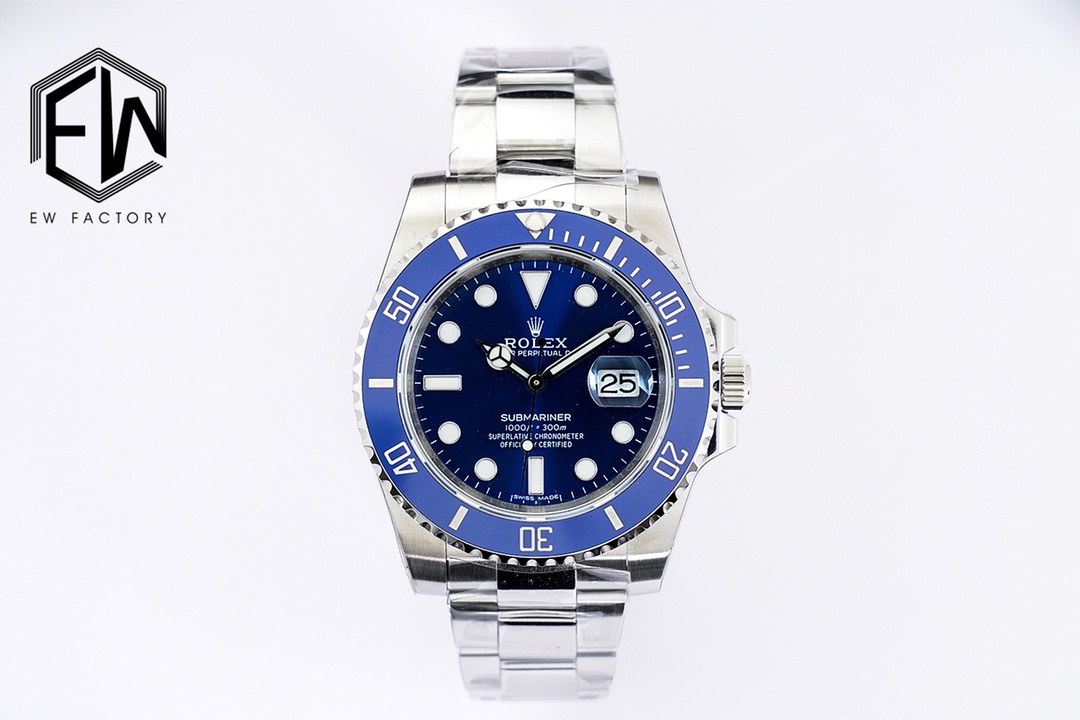 Versión EW Rolex Submariner serie 40 v2 (apertura del molde original, tamaño y grosor coincidentes con la ver…