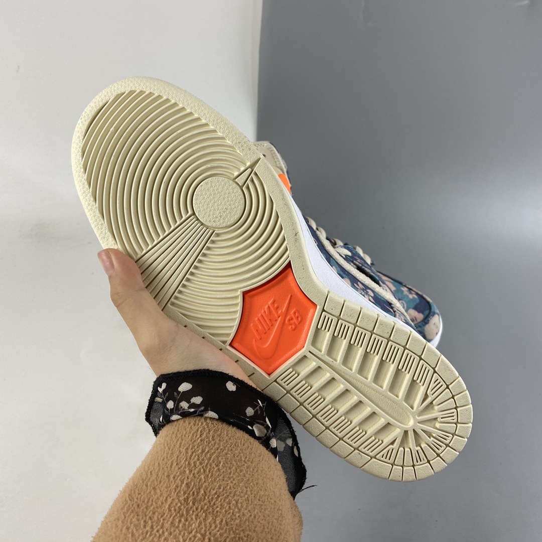 P400   NIKE SB Dunk High 夏威夷扣篮系列高帮休闲运动滑板鞋CZ2232-300