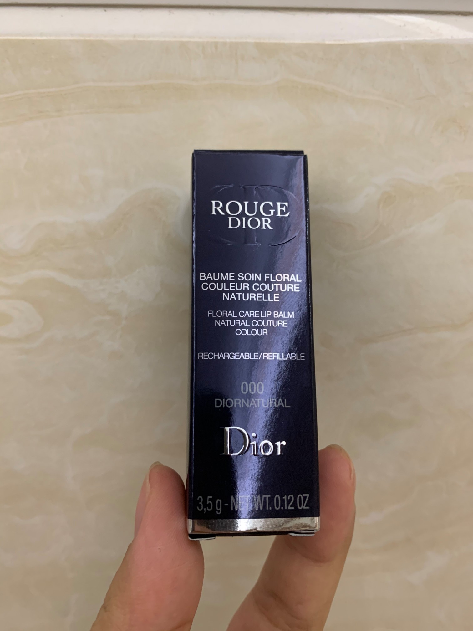 18! ¡Reabastecido! Dior Addict Lip Glow. Tono: 000#.