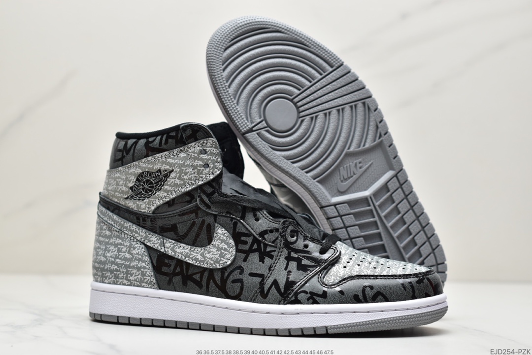 340 耐克Nike Air Jordan 1 Retro High OG”Bred Toe”AJ1代迈克尔·乔丹高帮经典复古百搭休闲文化运动篮球鞋555088