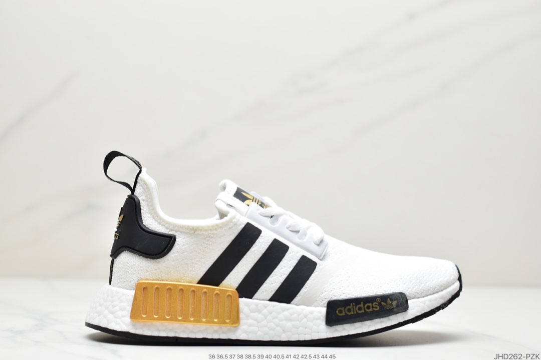190 Adidas Boost NMD  R1 系列 弹力针鞋织面 EG5662 FV2475