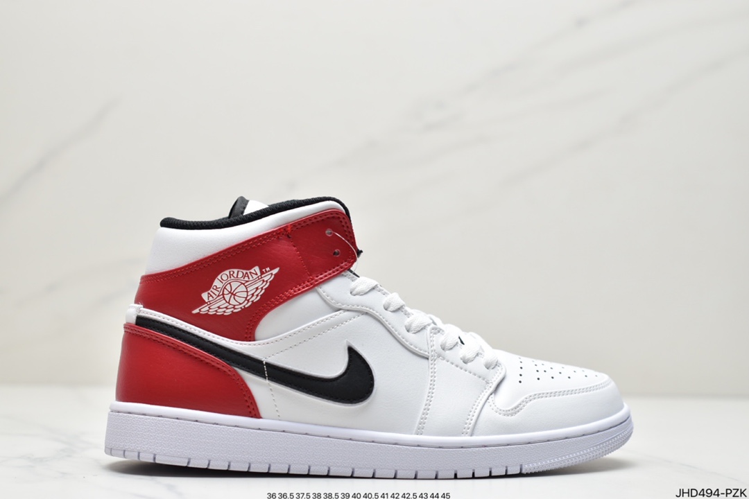 190 耐克Nike Air Jordan 1 Mid “Milan”Light Bone  乔1 乔丹一代 AJ1 中帮CV3044-100
