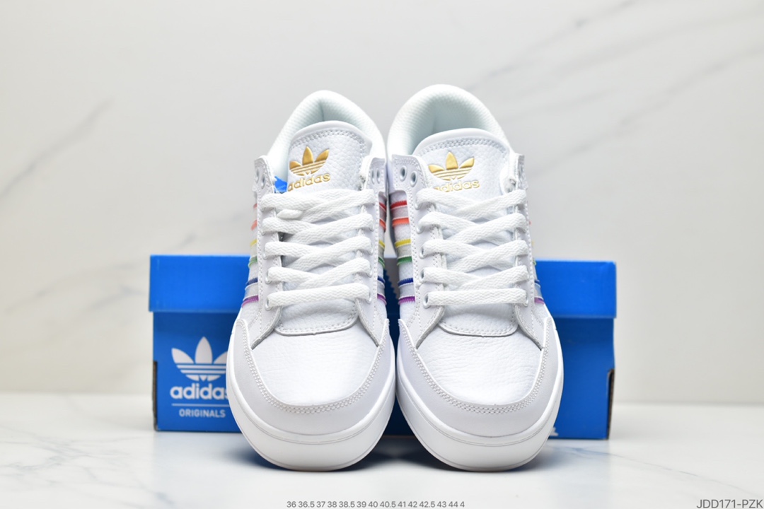120 阿迪达斯Adidas Hardcourt Low 白彩色渐变复古潮流板鞋FX0625-莆田鞋,莆田鞋货源,高仿鞋,高仿鞋货源,安福档口,莆田高仿鞋,莆田鞋批发,高仿鞋批发,莆田高仿运动鞋,高仿运动鞋,莆田运动鞋 120 阿迪达斯Adidas Hardcourt Low 白彩色渐变复古潮流板鞋FX0625