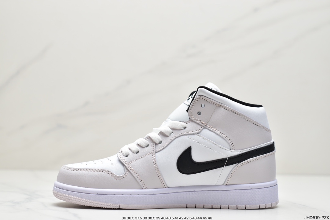 190 Air Jordan 1 Mid “Coconut Milk” 奶白色 BQ6472-121