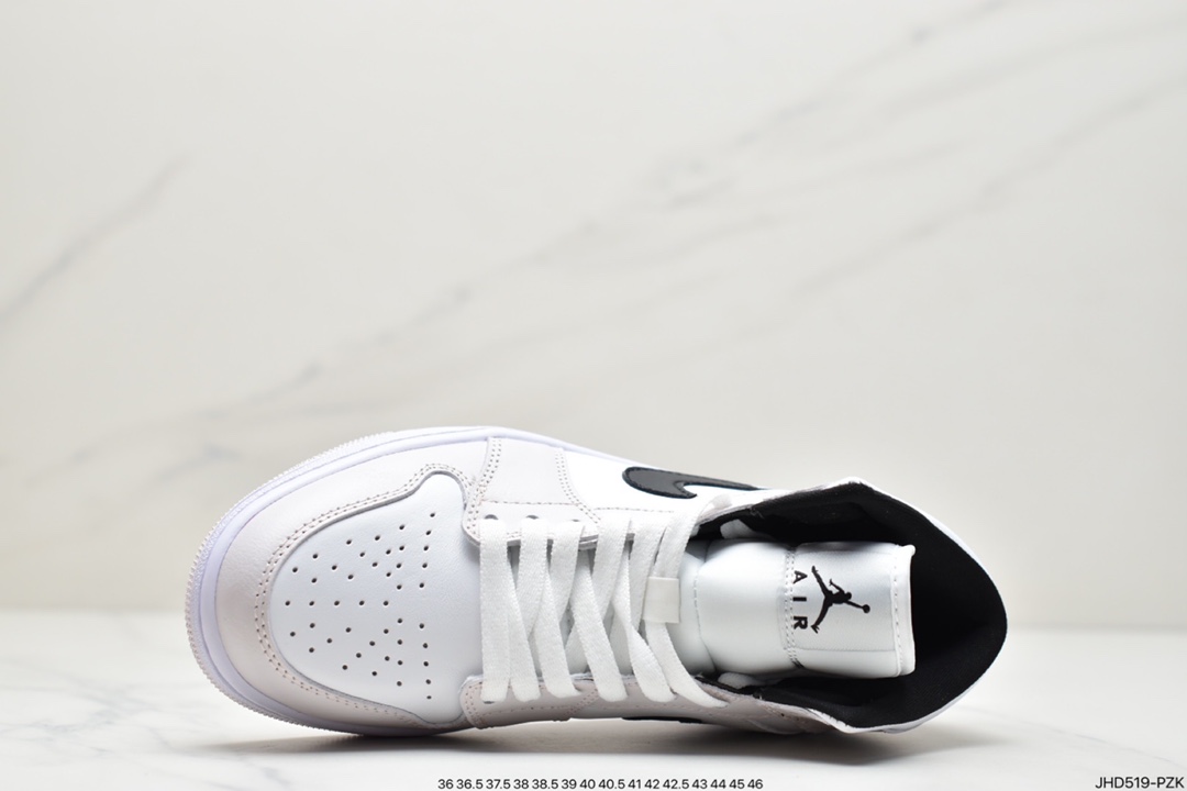 190 Air Jordan 1 Mid “Coconut Milk” 奶白色 BQ6472-121