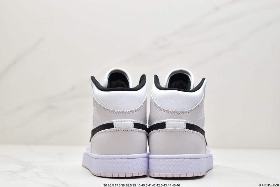 190 Air Jordan 1 Mid “Coconut Milk” 奶白色 BQ6472-121