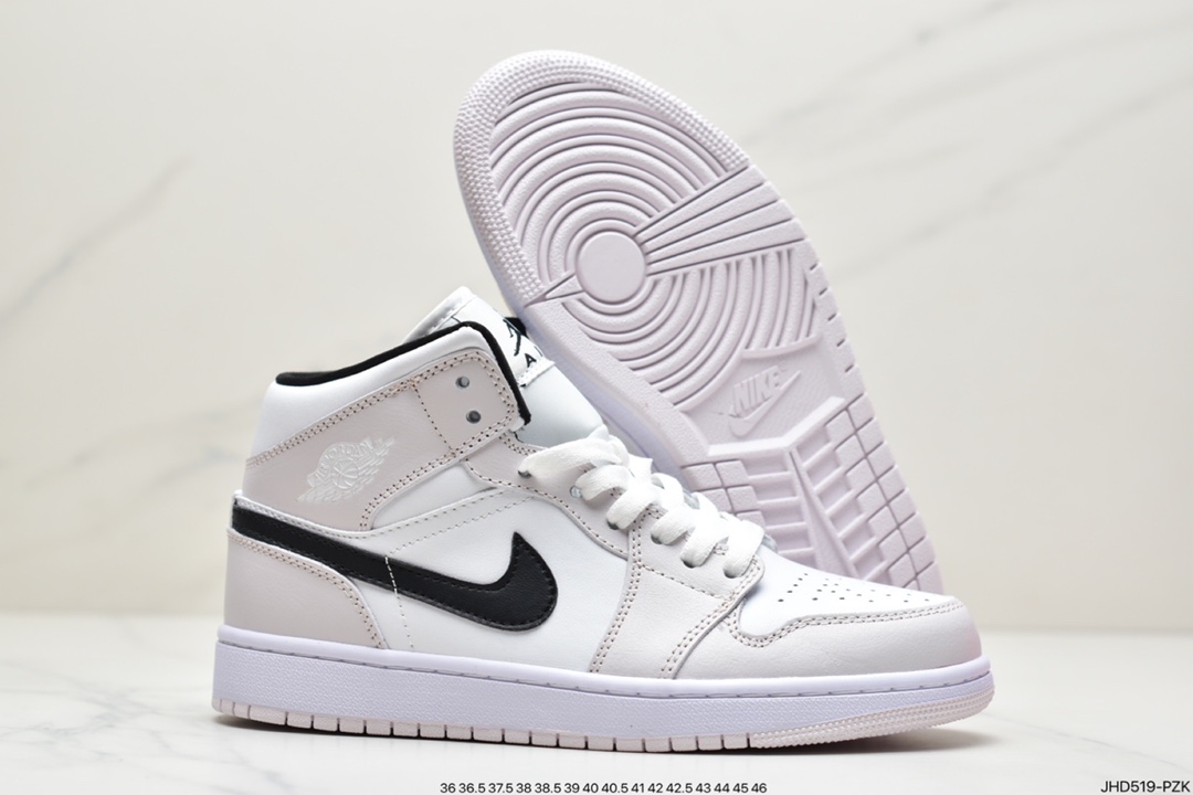 190 Air Jordan 1 Mid “Coconut Milk” 奶白色 BQ6472-121