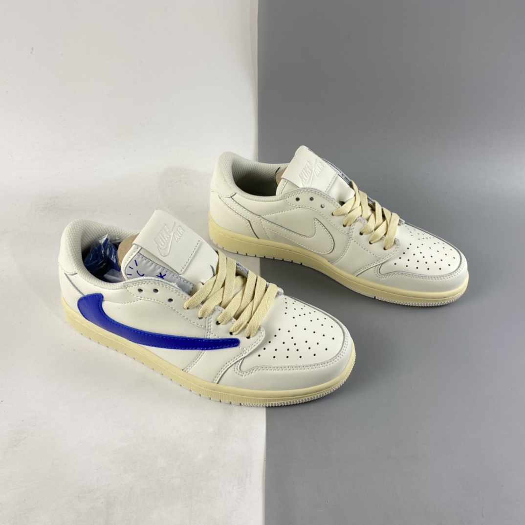 P220  Travi Scott x Fragment x Air Jordan 1 High OG SP “Military Blue”“白蓝色”DM7866-168