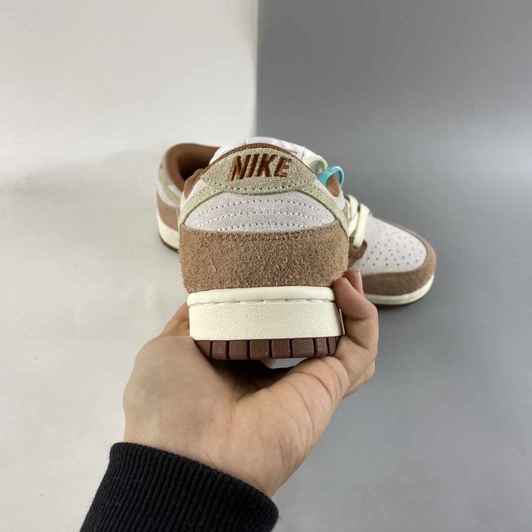 P240  NIKE SB Dunk Low Prm 奶茶色SB扣碎篮板板鞋 DD1390-100