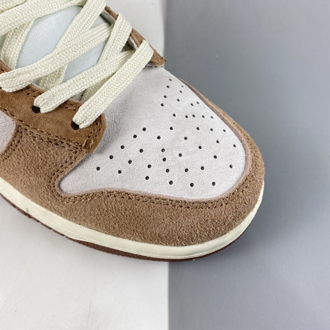 P240  NIKE SB Dunk Low Prm 奶茶色SB扣碎篮板板鞋 DD1390-100