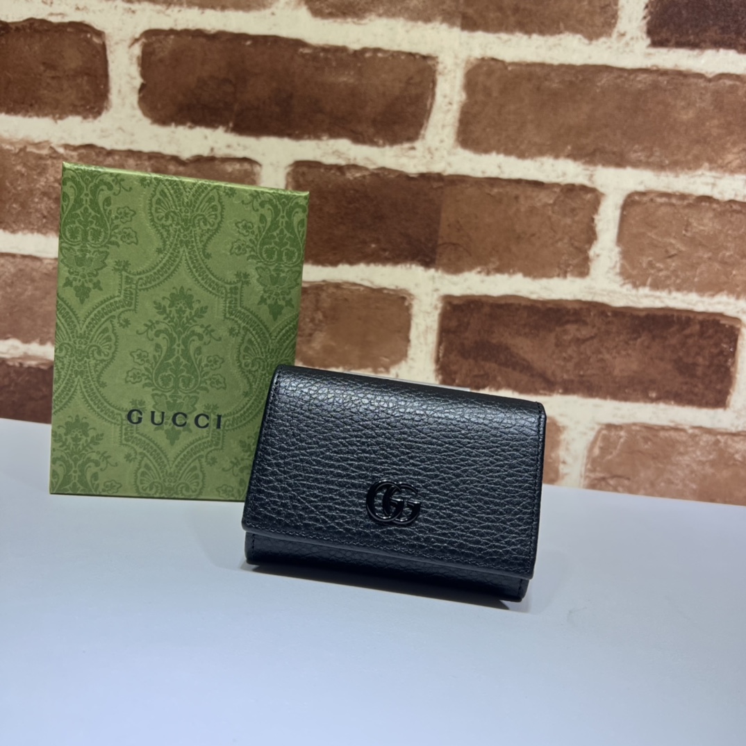 GUCCI古驰GG翻盖女士短夹644407