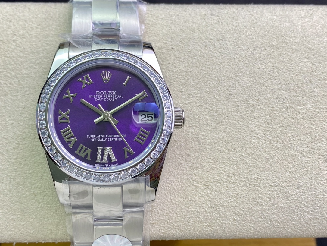 SK Factory レディース 労力士Rolex 日誌型31mm 自動巻き腕時計