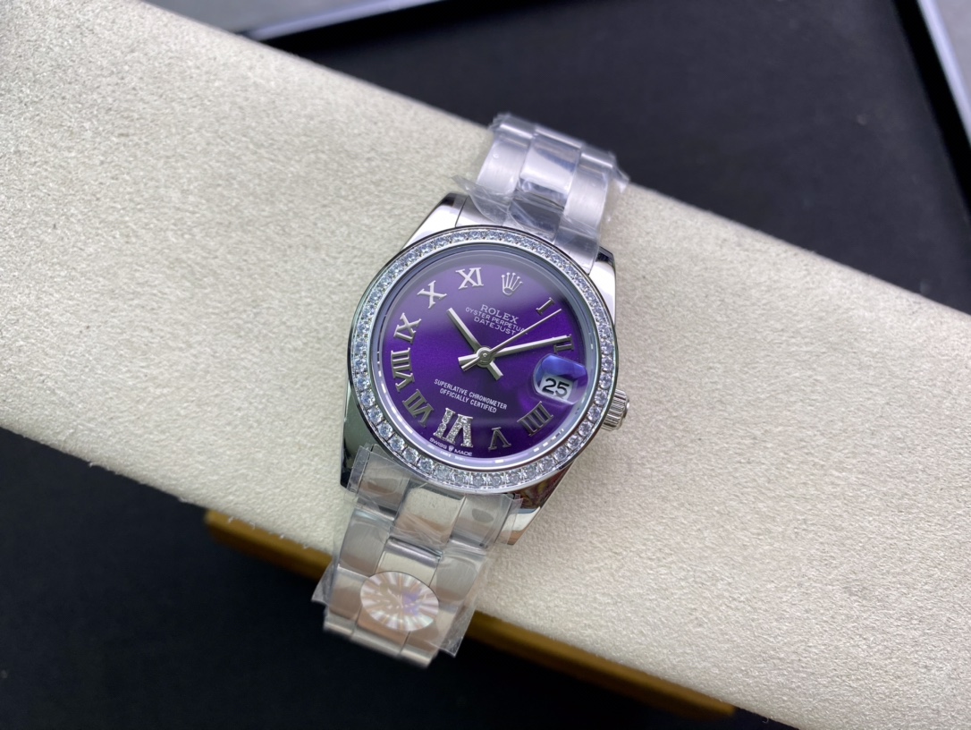 SK Factory レディース 労力士Rolex 日誌型31mm 自動巻き腕時計