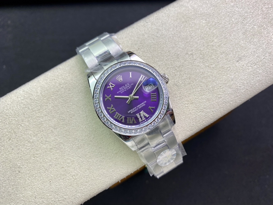 SK Factory レディース 労力士Rolex 日誌型31mm 自動巻き腕時計