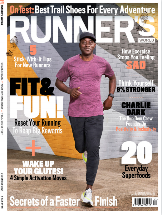 【瑜伽健身上新】【英国版】《Runners World》 跑步者世界 2021年12月刊 电子版