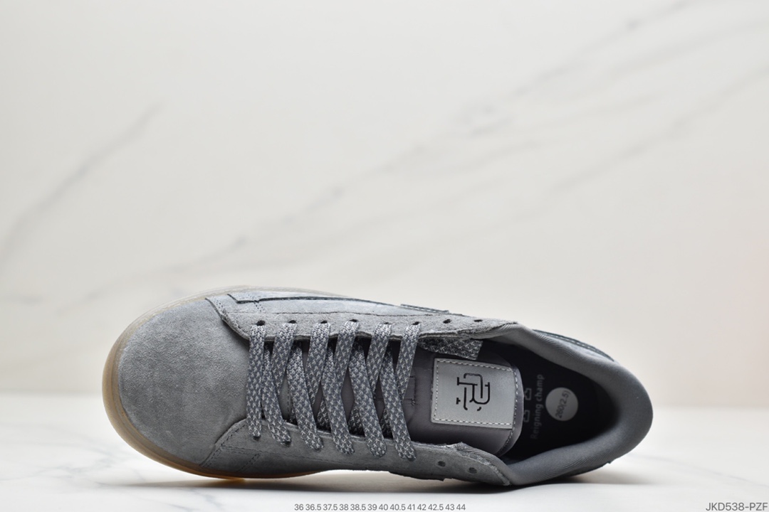 160 卫冕冠军新作Nike Blazer Low x Reigning Champ 2.0灰麂皮打造454471-009