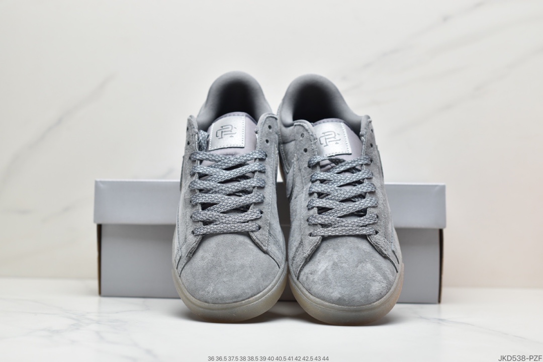 160 卫冕冠军新作Nike Blazer Low x Reigning Champ 2.0灰麂皮打造454471-009