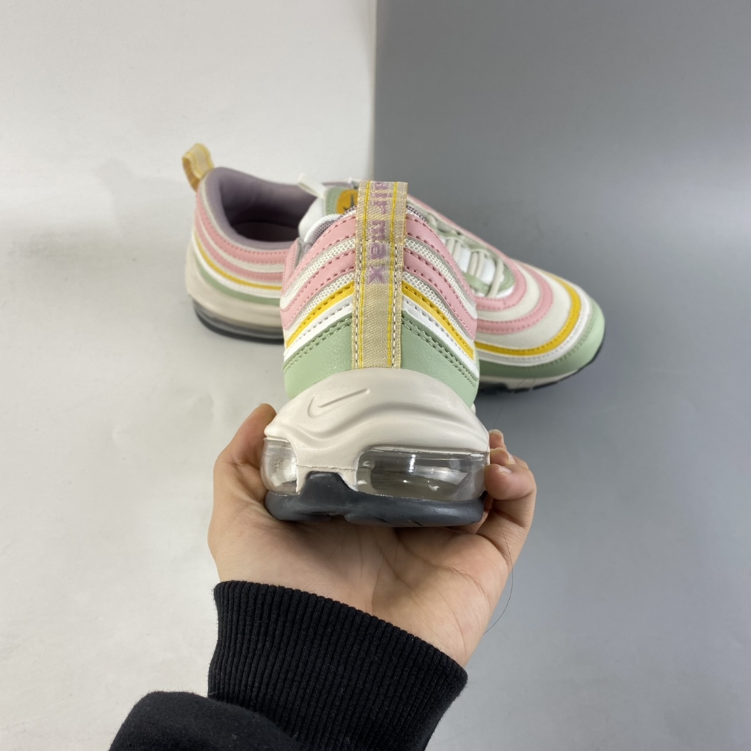 P240  NIKE Air Max97 Pastel 马卡龙 柔粉复古气垫跑步鞋 DH1594-001