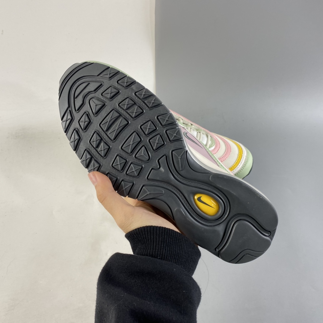 P240  NIKE Air Max97 Pastel 马卡龙 柔粉复古气垫跑步鞋 DH1594-001