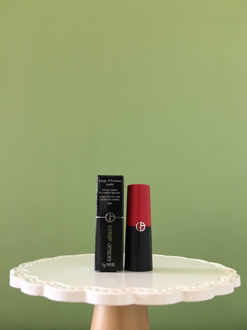 Giorgio Armani Rouge D'Armani Matte Lipstick - Intense Color, Comfort Wear 1 Giorgio Armani Rouge D'Armani Matte Lipstick - Intense Color, Comfort Wear