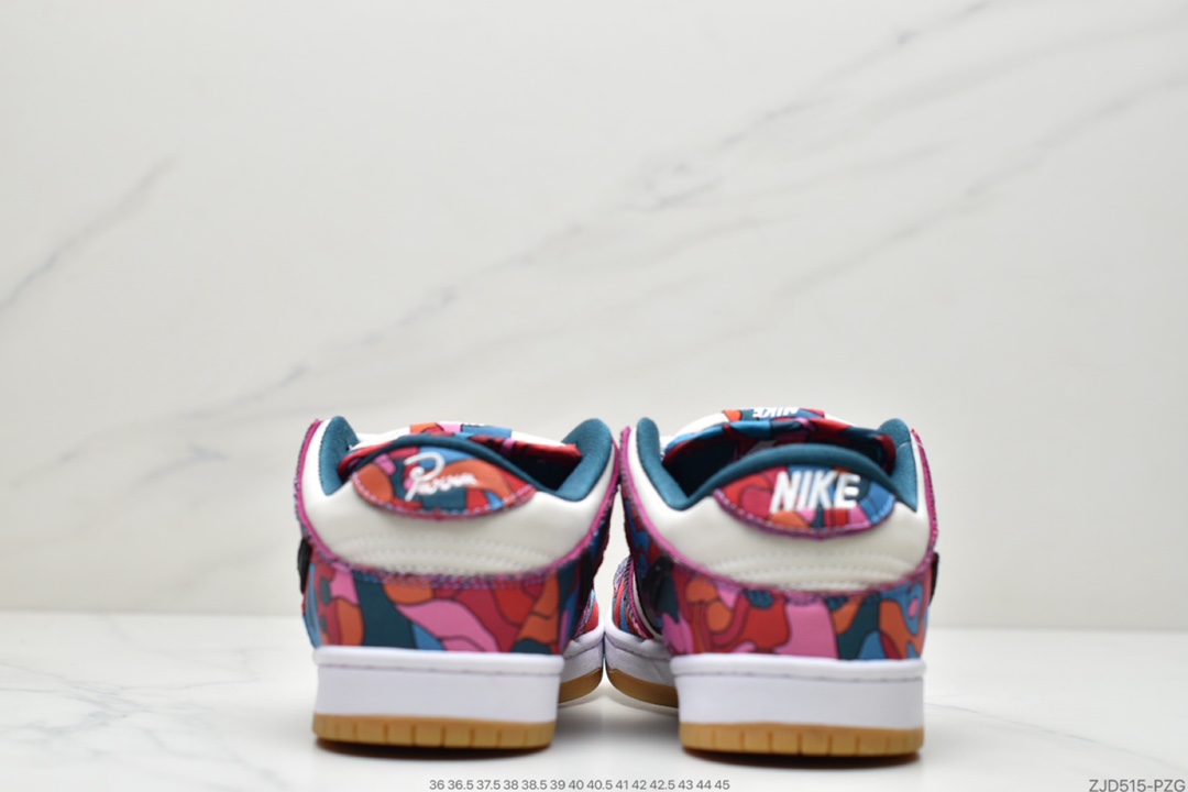 240 Parra x Nike SB Dunk Low”Abstract Art” 白蓝红 抽象艺术 扣篮系列低帮休闲运动滑板板鞋DH7695-600