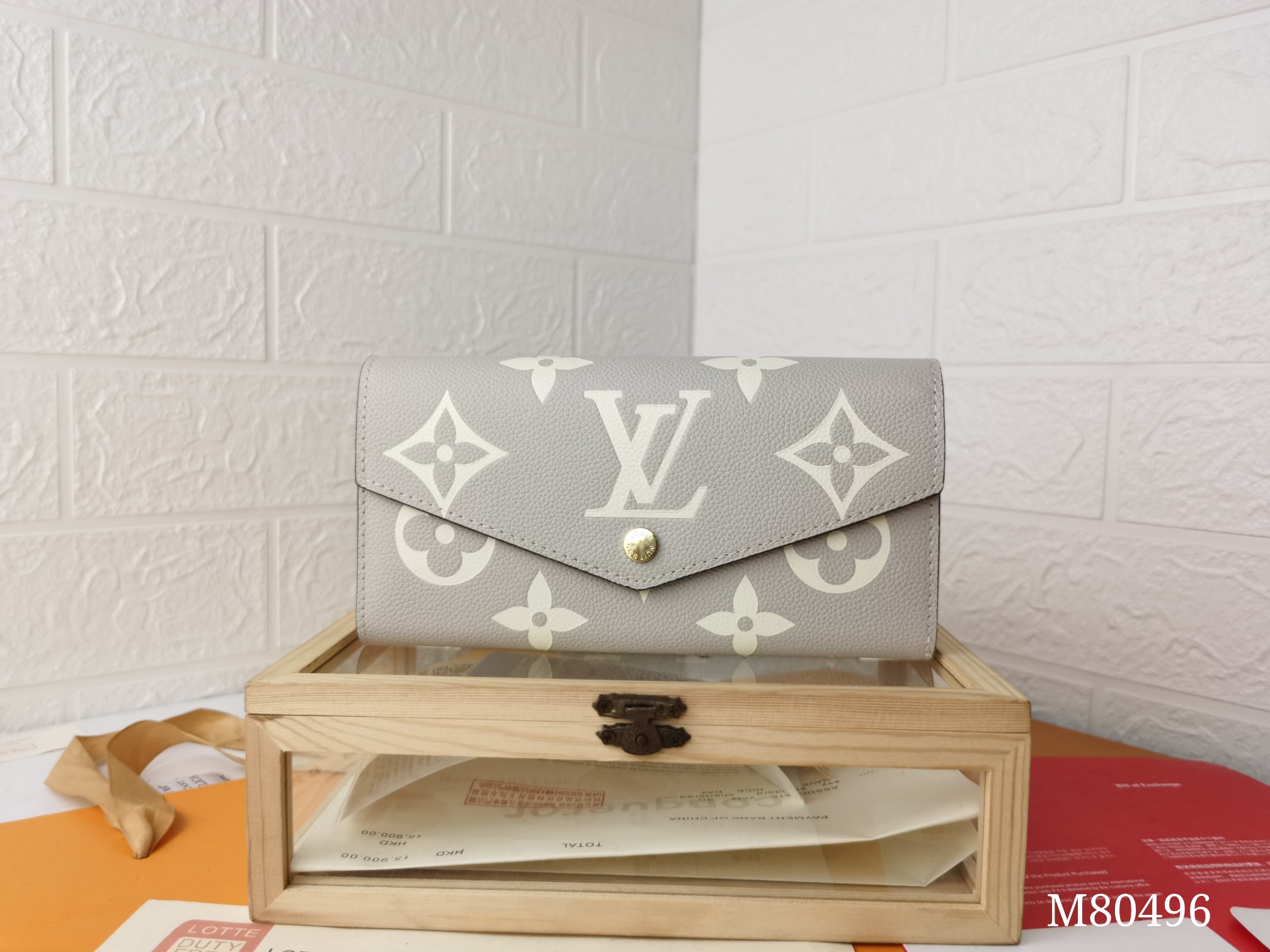 Louis Vuitton Wallet Printing Empreinte​ M80496