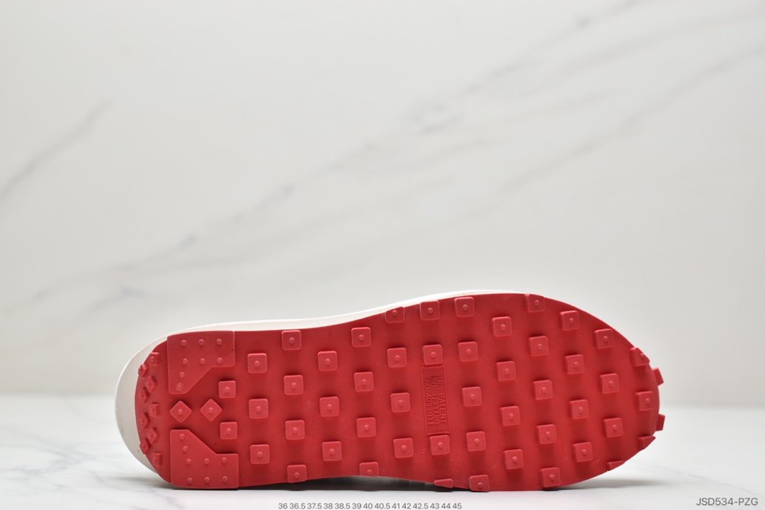 200 Undercover x Sacai x Nike LDWaffle”Midnight Spruce/University Red” DJ4877-300