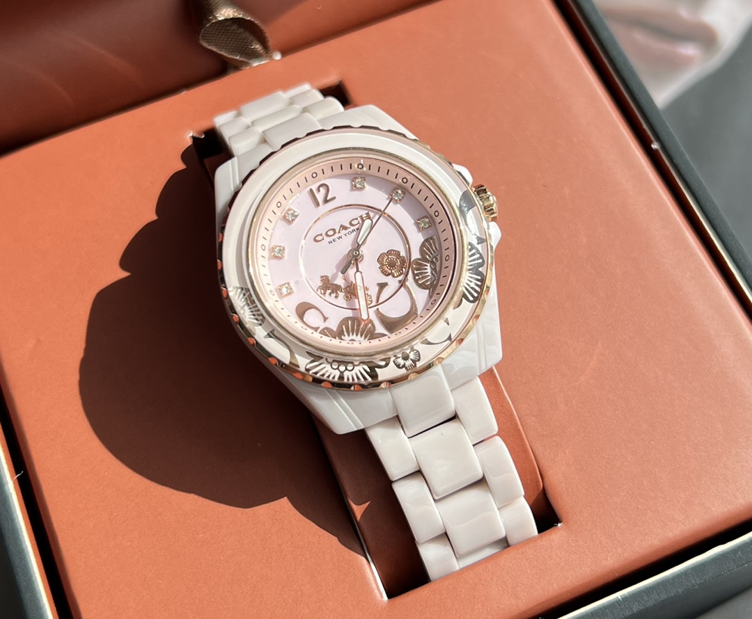 COACH 陶瓷表盘手表礼品订单