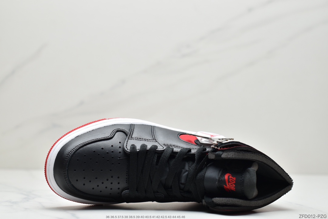 280 Air Jordan 1 High Zoom CMFT 红黑公司CT0979-006