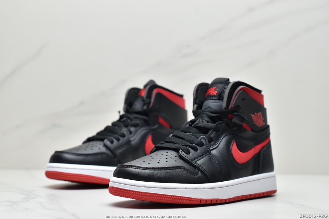 280 Air Jordan 1 High Zoom CMFT 红黑公司CT0979-006