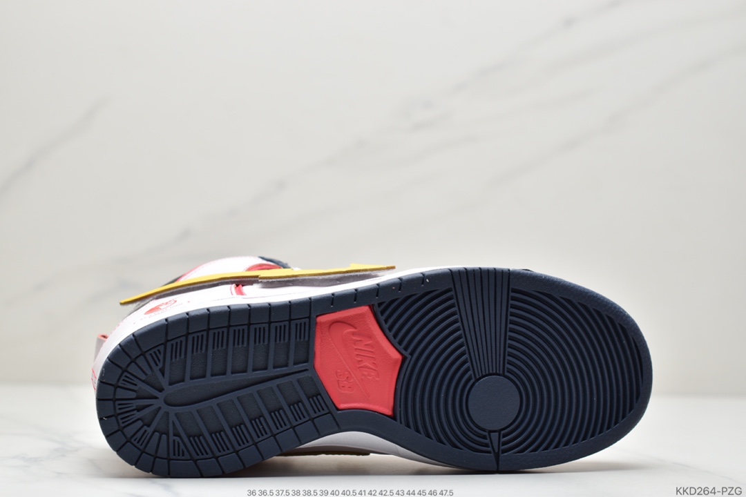 490 SB Dunk High QS高达联名 此款Gundam配色从”独角兽”高达中汲取灵感 DH7717-100